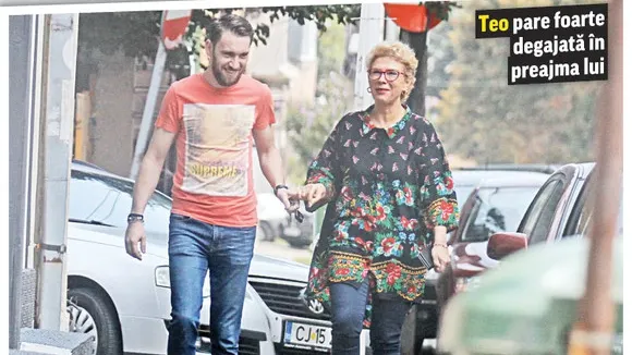 Teo Trandafir, de mână cu un tinerel super sexy