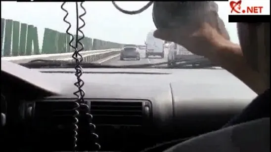 Filmaţi de poliţişti pe Autostrada Soarelui, fără să ştie. Şoferii goneau spre litoral!