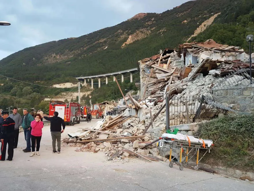 O nouă replică a cutremurului din Italia. Magnitudinea, 4,8 grade pe scara Richter