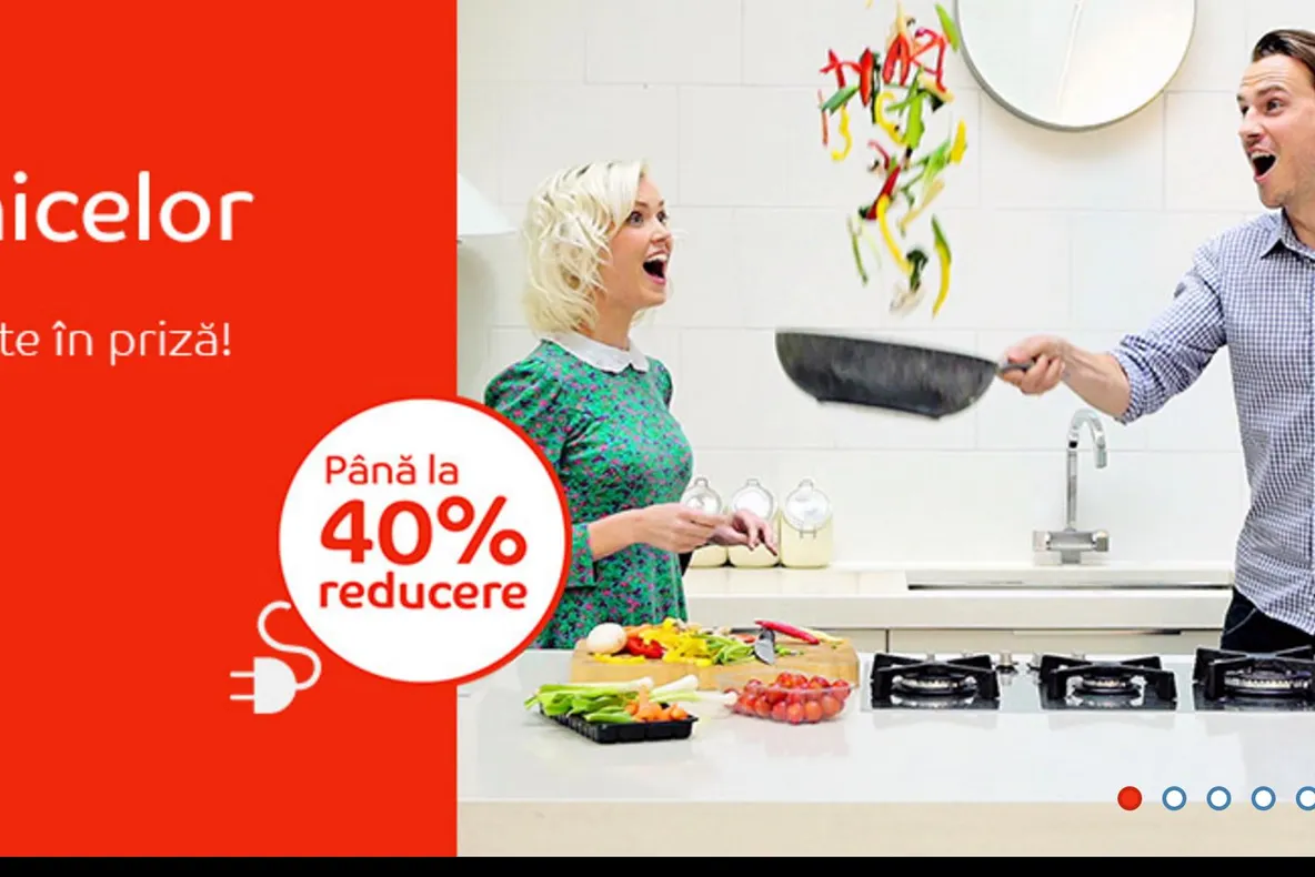 eMAG Saptamana electrocasnicelor – Reduceri de pana la 40%