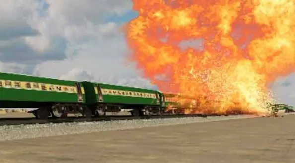 Atac cu bombă într-un tren. Cel puţin 3 morţi şi 10 răniţi