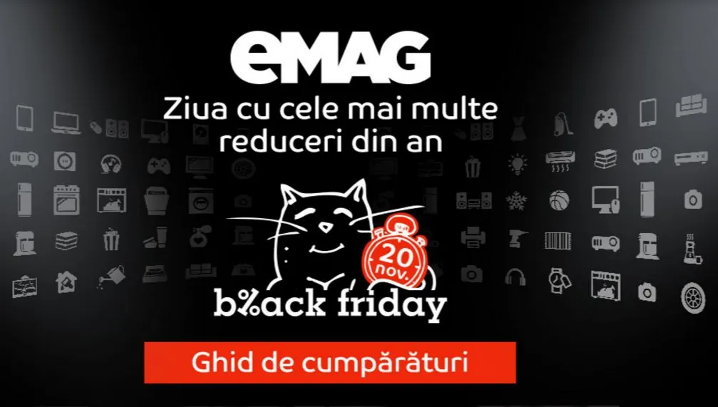 Black Friday 2016 eMAG. Catalogul reducerilor. Ghid isteț pentru a prinde cele mai bune oferte