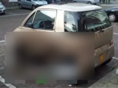 Şi-a luat carnetul şi şi-a cumpărat prima maşină. Dar nu avea frâne. Cum a imobilizat-o în parcare