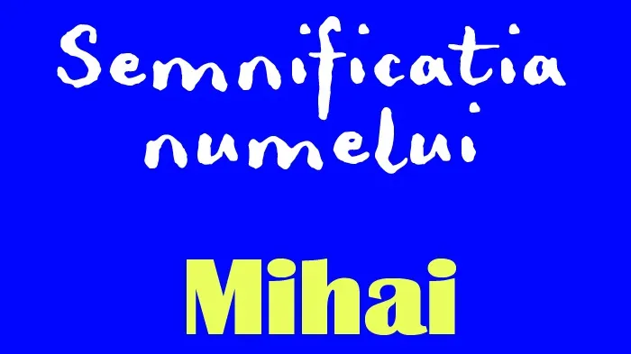 SF. MIHAIL ŞI GAVRIIL. Care este semnificaţia numelui MIHAI şi cum sunt persoanele care-l poartă 