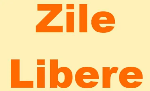 ZILE LIBERE: Cât vor sta românii acasă de Crăciun şi Revelion
