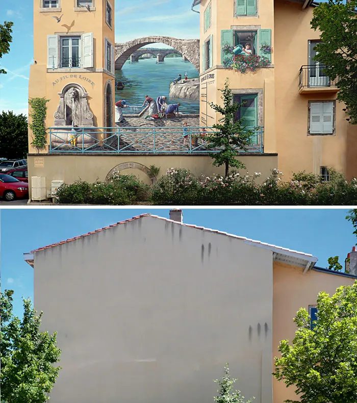 Arta stradală, o formă de exprimare OK în Occident. Cum au transformat cu graffiti clădirile banale