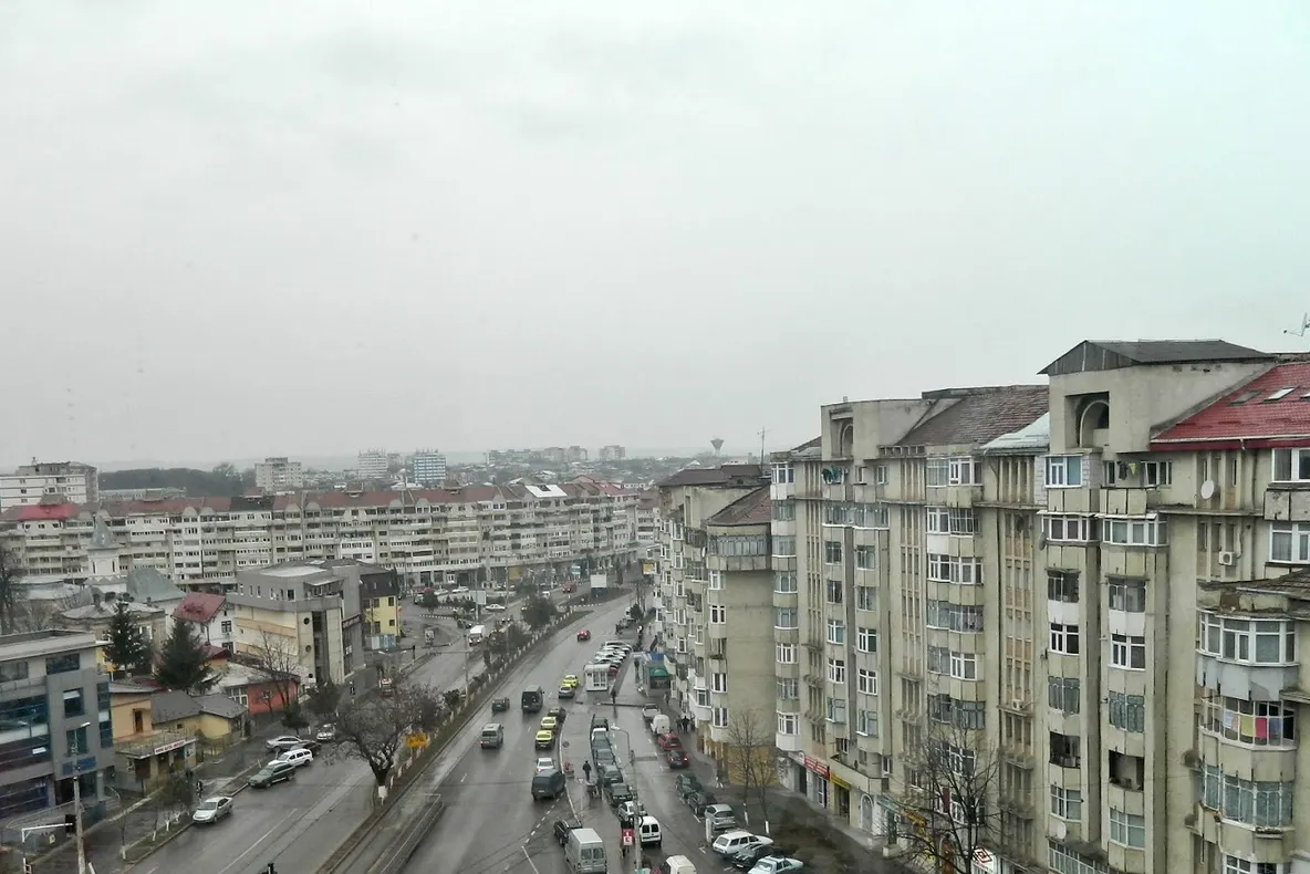 Protest al șoferilor în Botoşani din cauza stării proaste a unui drum județean 