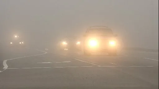 Atenție, șoferi! COD GALBEN de ceață densă pe A3