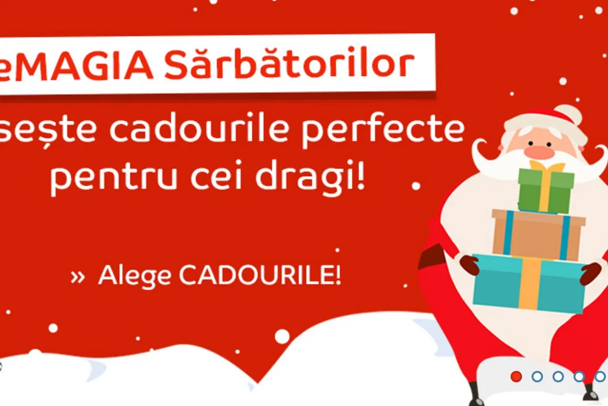 eMAG a dat startul cumparaturilor pentru Craciun! eMAGIA Sarbatorilor a inceput