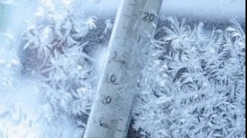 Record negativ de temperatură la Întorsura Buzăului
