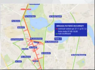 Pe aici nu se trece! Restricții de circulație de 1 Decembrie(HARTA)