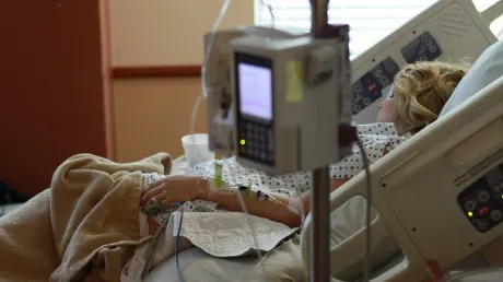 O durea stomacul foarte tare şi s-a dus la spital. Acolo a avut un şoc. "Şansele erau de 1%"