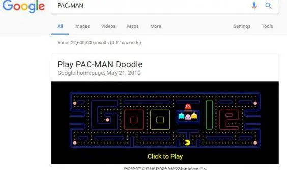 Jocuri ascunse pe Google, care îţi vor plăcea cu siguranţă