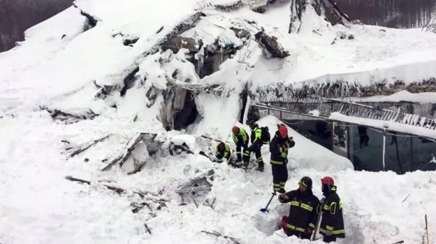 Emoţionant! Doi câini ciobănești ai hotelului afectat de avalanşa din Italia au fost găsiți teferi 