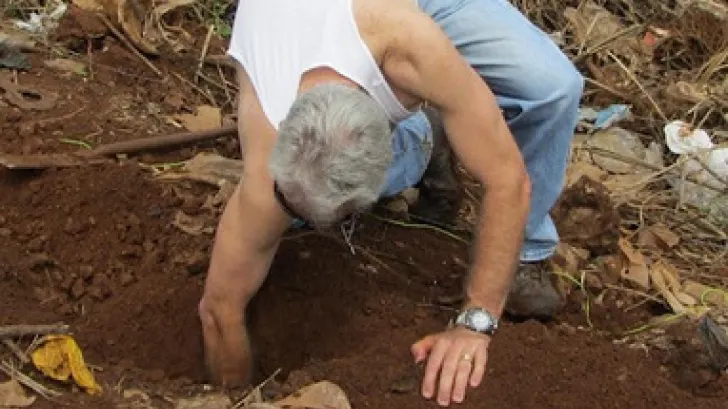 A vrut să renoveze grădina, dar a dezgropat un craniu. O nimica toată pe lângă ce a găsit mai târziu