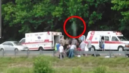 Momentul incredibil în care sufletul unui bărbat mort într-un accident rutier se desprinde de corp