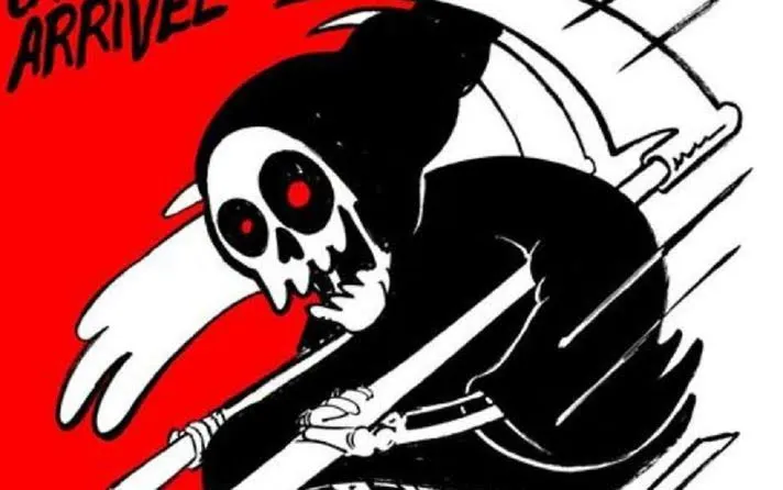 Publicația Charlie Hebdo ia peste picior drama italienilor sufocați de avalanșă