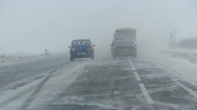 Mașinile cu cetățeni români înzăpezite în Bulgaria au plecat spre graniță