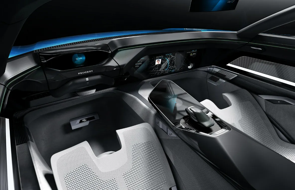 Cum arată cel mai SF Peugeot din lume. Tocmai a fost conceput, are un design futurist şi 300 CP