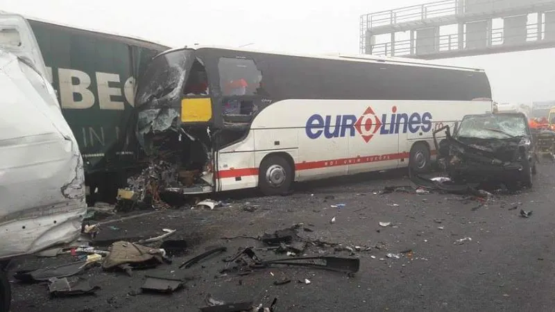Carambol în Ungaria. Proprietarul autocarului explică cum s-a întâmplat tragedia