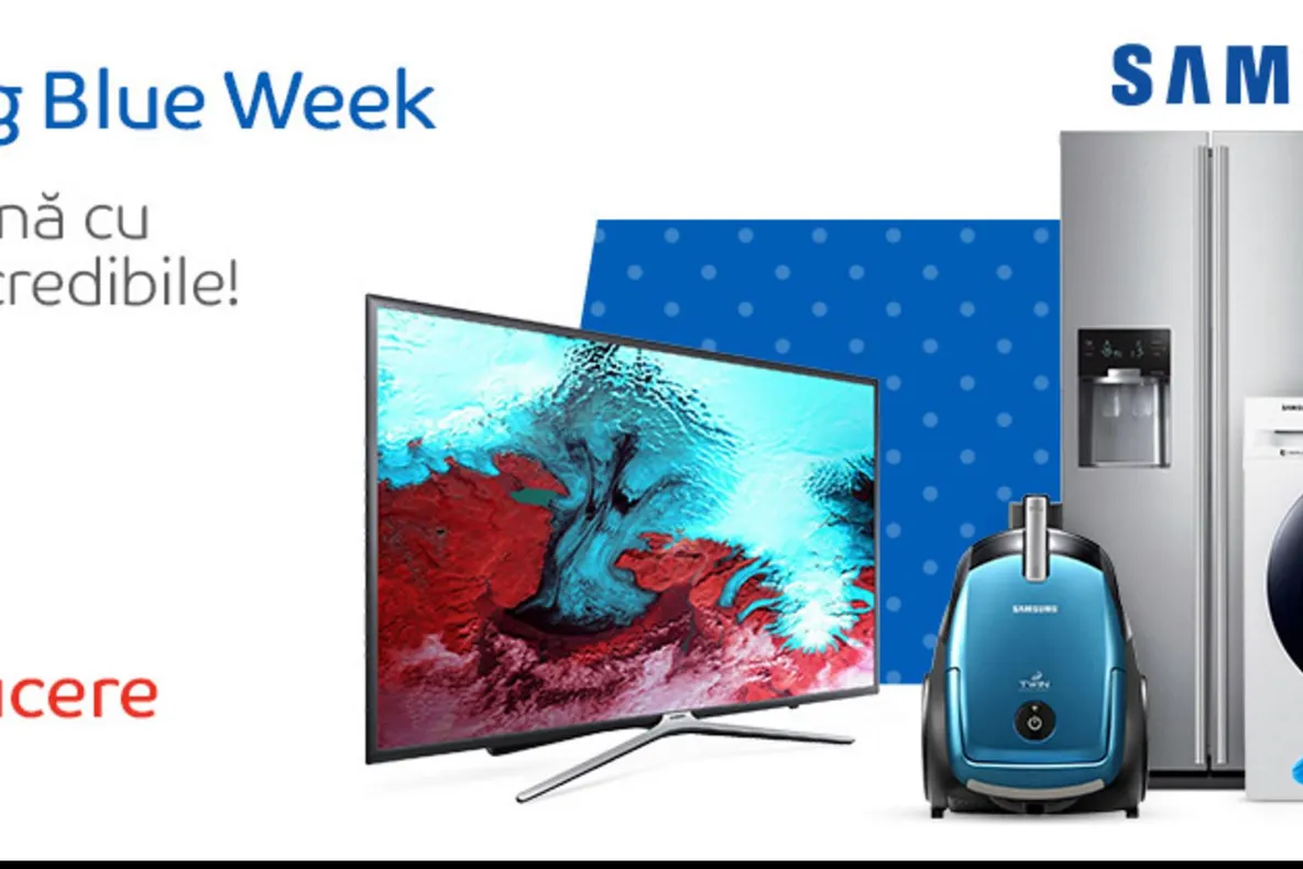 eMAG – Dupa Black Friday, acum avem Blue Week – 30% reduceri pentru o saptamana