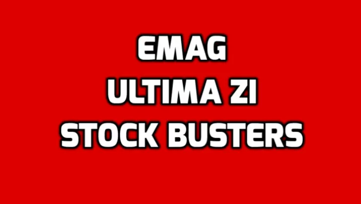 eMAG Stock Busters – Reduceri de 50%, ultimele ore. Cele mai bune oferte LIVE TEXT AICI