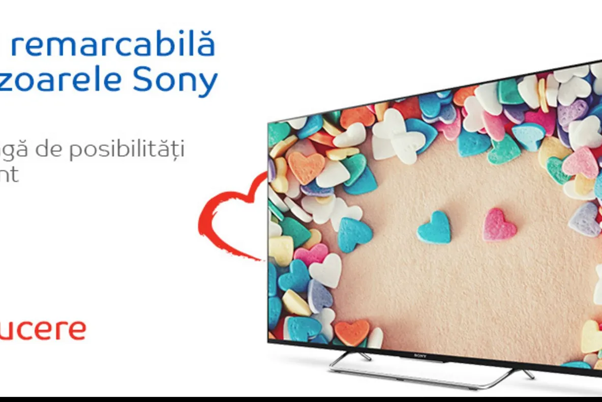 eMAG – Top 7 cele mai vandute televizoare de la Sony. Au reduceri de 25%