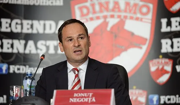 Ionuţ Negoiţă, achitat definitiv în dosarul legat de insolvenţa clubului Dinamo. „Fapta nu există”