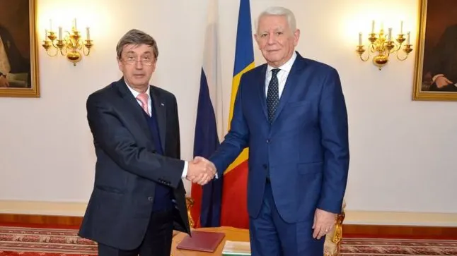 Ambasadorul Rusiei, după întrevederea cu Meleşcanu:O conversaţie foarte pozitivă, foarte consistentă
