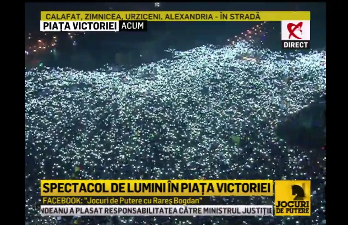Număr RECORD de români în stradă: 600.000 de oameni au cerut DEMISIA Guvernului