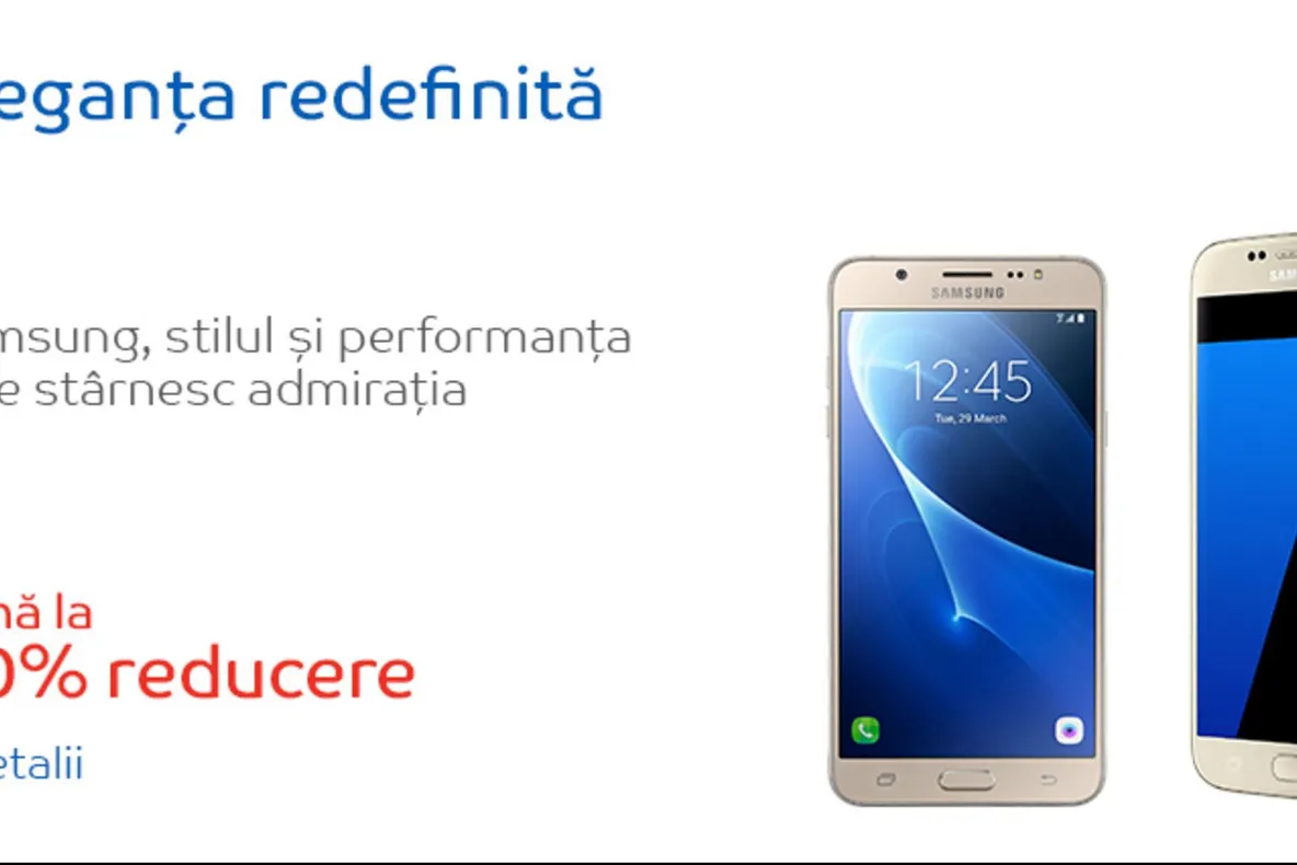 eMAG – Telefoanele Samsung au reduceri de 20%. Ofertele se epuizeaza rapid