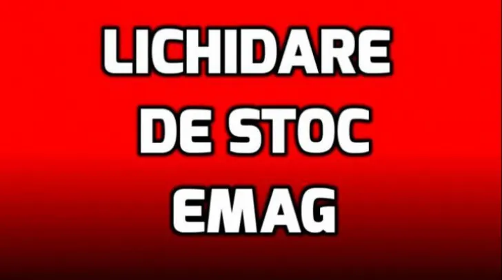 eMAG - Sute de oferte aflate la lichidare de stoc. Cauta printre cele mai bune reduceri