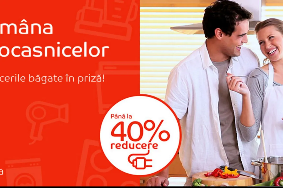 eMAG – Saptamana electrocasnicelor aduce reduceri de 40%. Care sunt cele mai bune oferte 