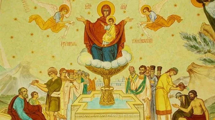 Sărbătoare mare vineri. E cruce roşie în calendar: Ce nu ai voie să faci de Izvorul Tămăduirii