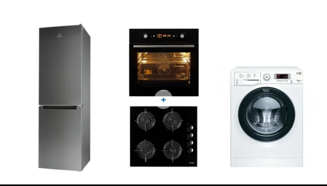 Reduceri eMAG. Top 10 oferte la mașini de spălat, cuptoare plite și frigidere