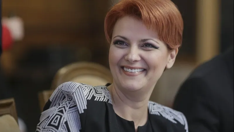 Lia Olguța Vasilescu, apariție spectaculoasă în Parlament. Cum a venit încălțată 