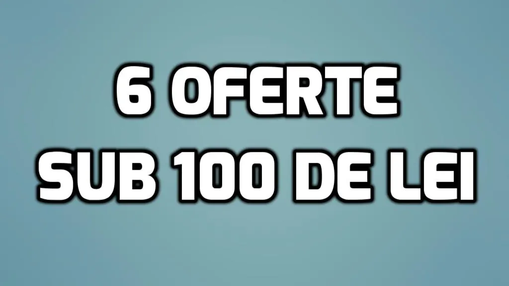 eMAG – 6 produse sub 100 de lei. Cele mai bune oferte de resigilate