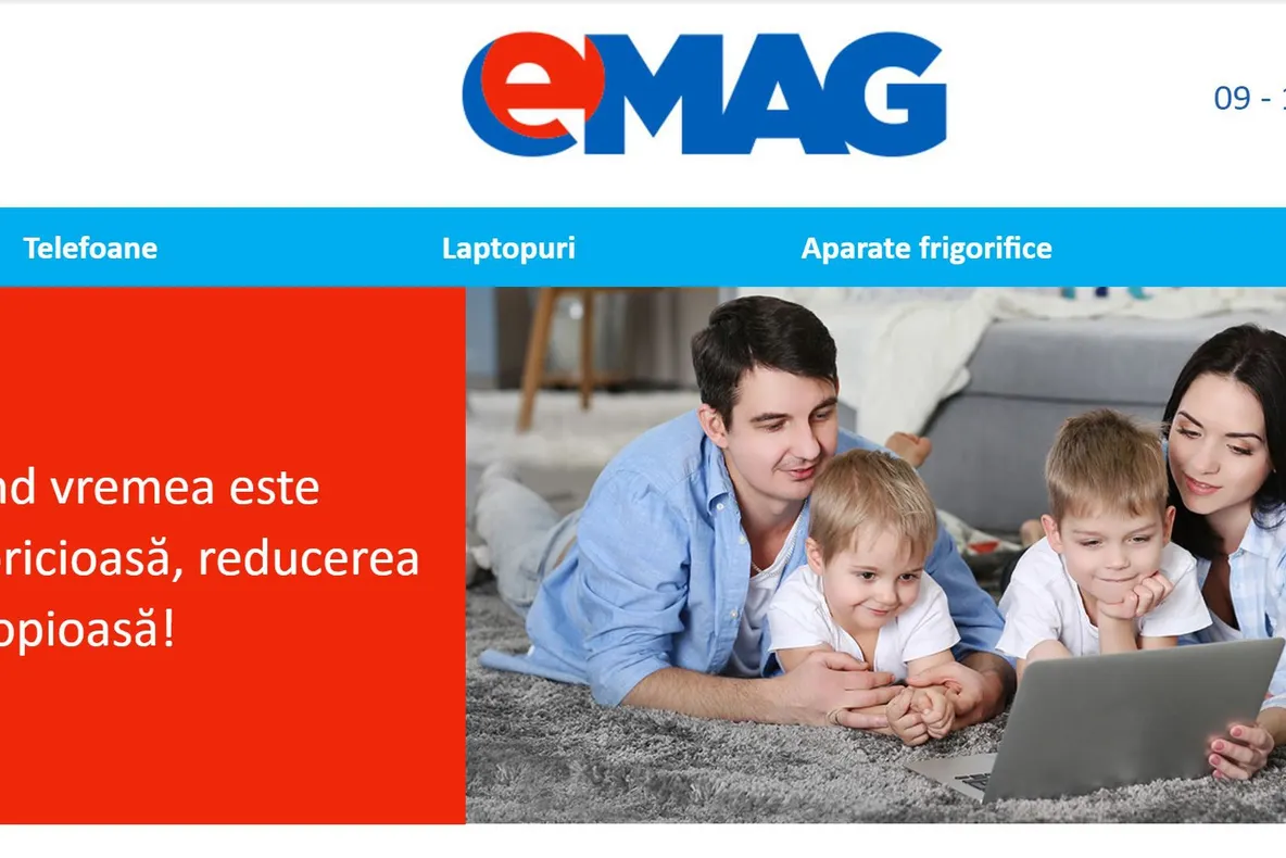 eMAG, surpriza mare in aceasta saptamana: ‘cand vremea e capricioasa, reducerea e copioasa!’