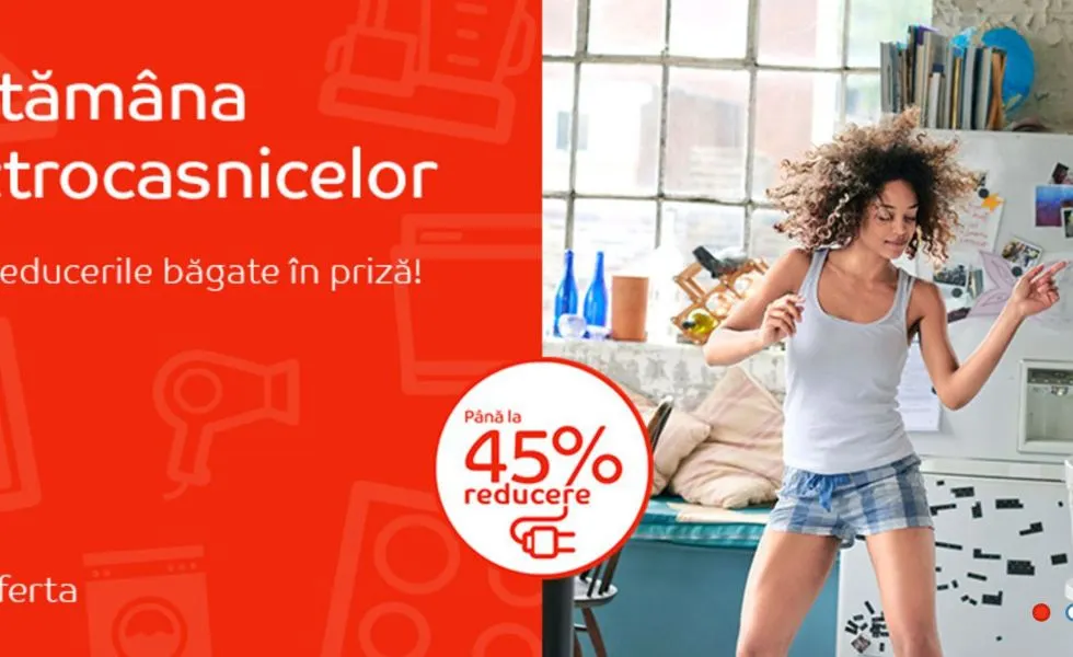 eMAG Saptamana electrocasnicelor - Ultimele ore ale promotiei. Ce oferte mai sunt