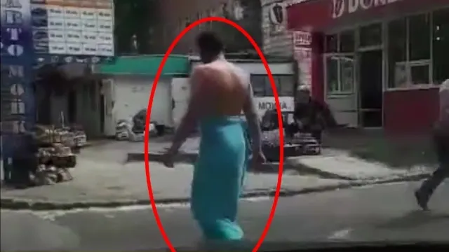 Val de aer fierbinte - cum a ieşit un bărbat pe stradă, în Moldova. Canicula e de vină!