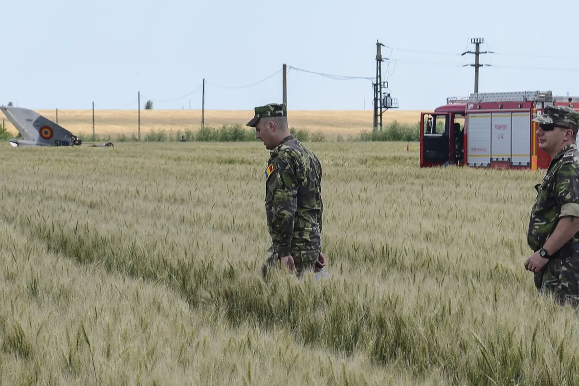 Prima ipoteza privind CAUZA prăbușirii MIG-ului 21 Lancer: un stol de păsări