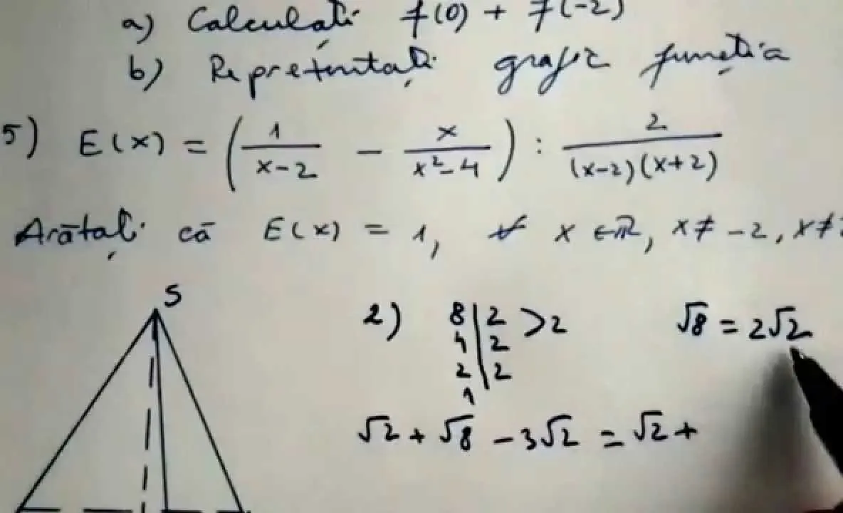 Subiecte matematica Evaluare Nationala 2017. Proba cea mai grea a avut loc azi. Care sunt subiectele