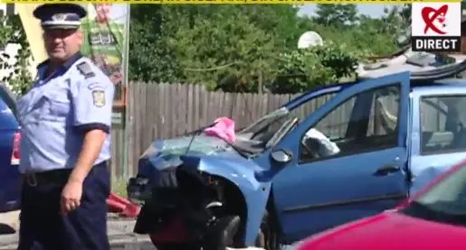 Accident grav pe DN1. Un mort, patru răniți. Printre victime, și copii