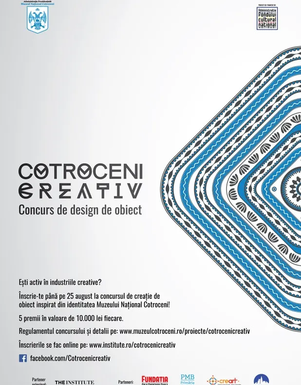 Muzeul Cotroceni lansează un concurs de design de suveniruri. Primăria Capitalei dă premiile 