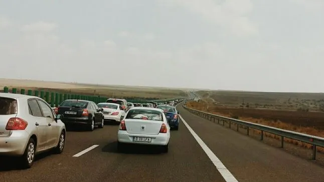 Accident grav pe Autostrada Soarelui: 4 mașini implicate. Traficul a fost reluat