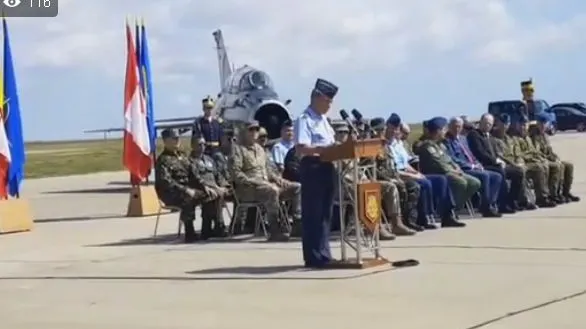 Ceremonia de certificare NATO a detașamentului canadian, la Baza Aeriană Mihail Kogălniceanu 