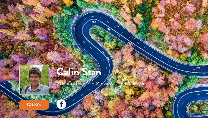 O fotografie care surprinde un drum din România, premiată internaţional