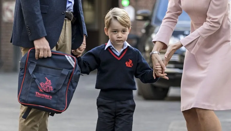 Motivul pentru care Prinţul George NU are voie să aibă un "prieten cel mai bun" la şcoală