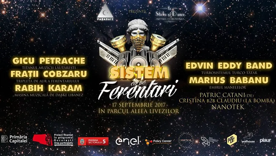 Festival comunitar de muzică și arte în cartierul Ferentari, duminică