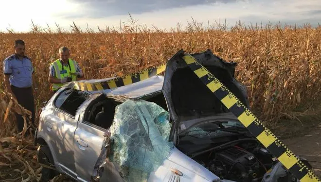 Groaznic accident în Brăila. Mama a fost ”decapitată”. Un copil de 8 luni, în comă